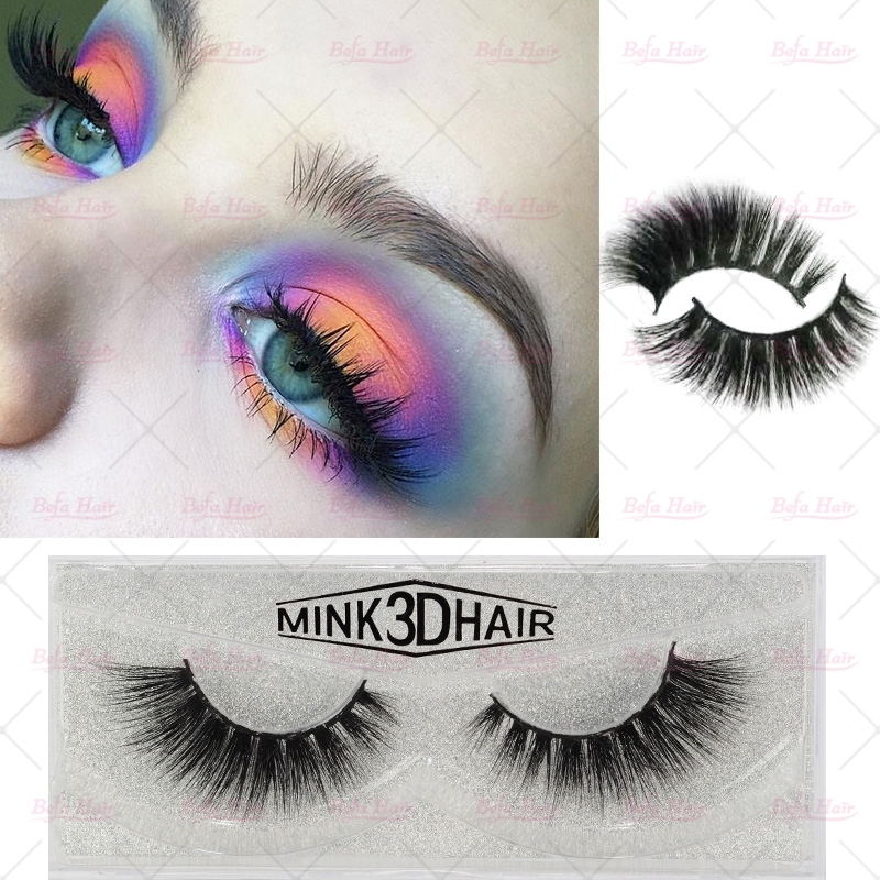Wholesale New style glamorous private label mink lashes 3d mink eyelashes