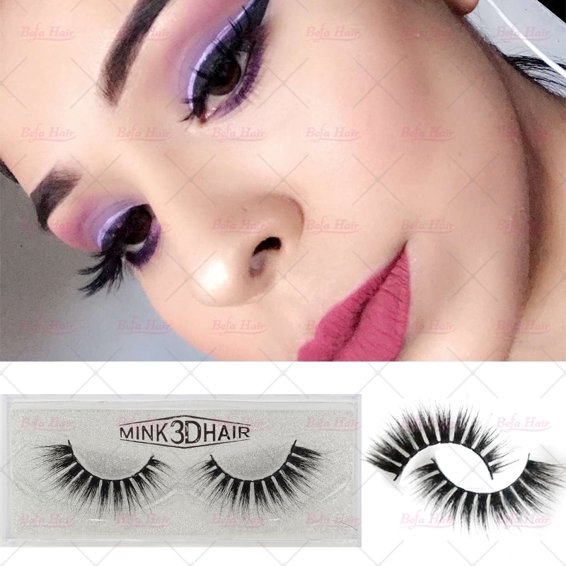 Wholesale New style glamorous private label mink lashes 3d mink eyelashes heavy