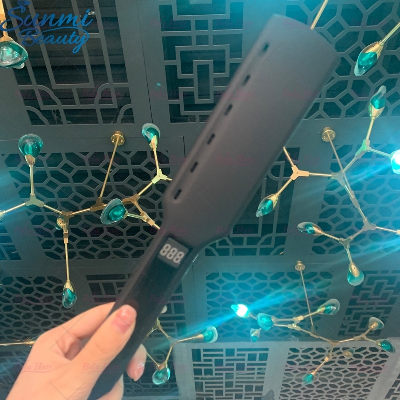 Wholesale Hair Straightener OEM Factory Flatiron Fast Heating Wide Plate Straightener Parts Flat Iron