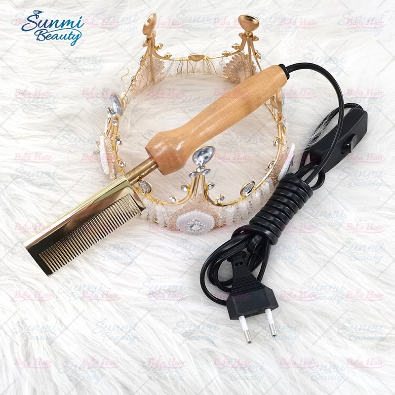 Wholesale hair styling tools Inexpensive electric comb hot comb hot tools vendor hot comb