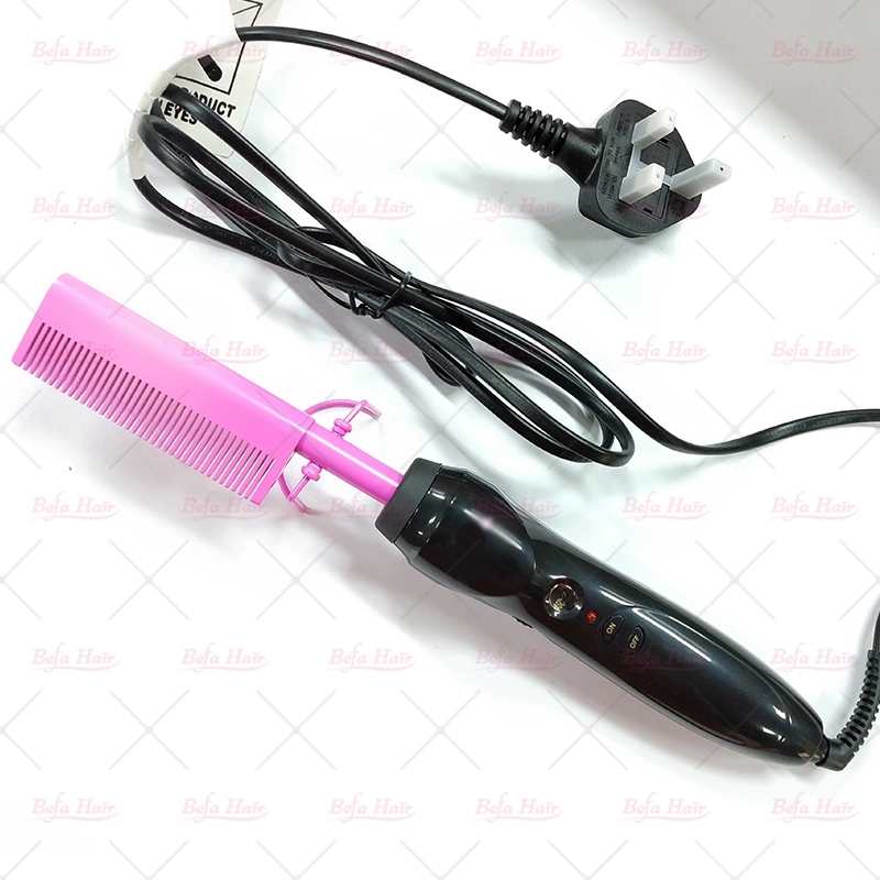 410F Hair Straightener Professional Electric Hot Comb Brush can do dropshipping
