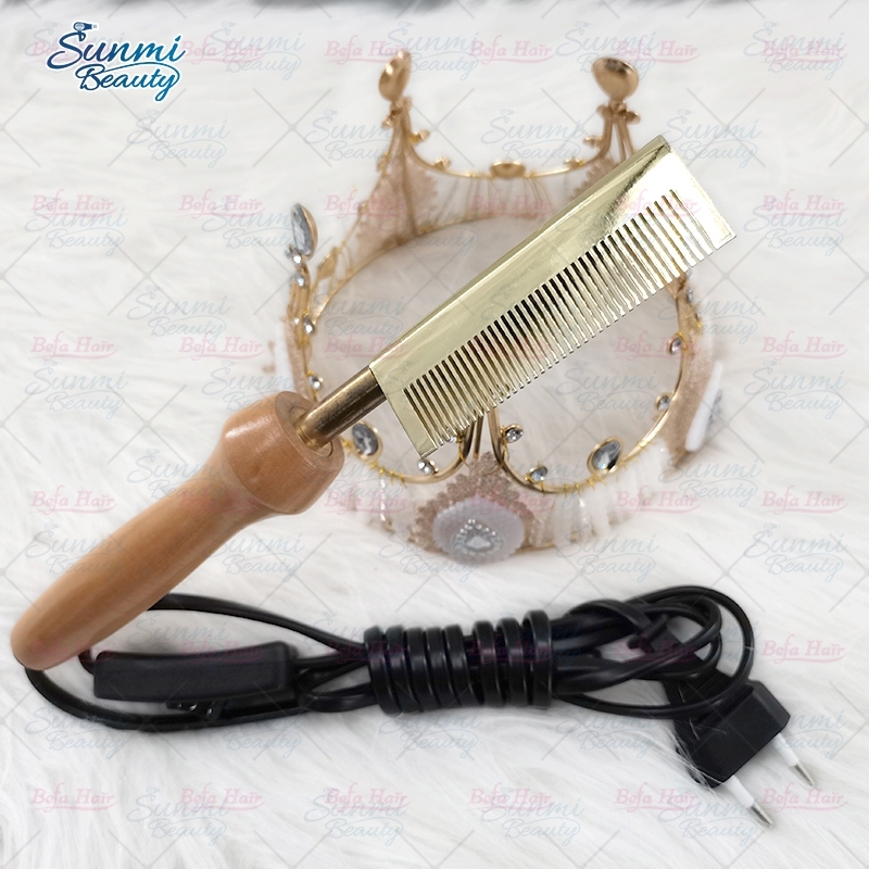 Wholesale hair styling tools Inexpensive electric comb hot comb hot tools vendor hot comb
