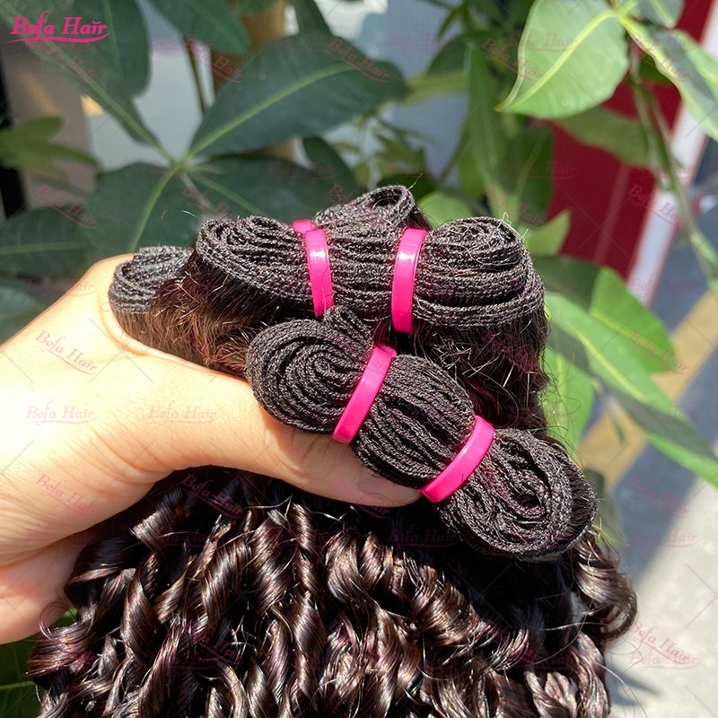 Wholesale Double Drawn 2pcs/3 Bundles/4 Bundles Pixie Hair,can do dropshipping