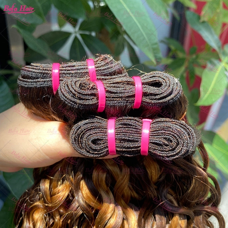 Wholesale Double Drawn 2pcs/3 Bundles/4 Bundles P4-27 Water Wave Hair,can do dropshipping