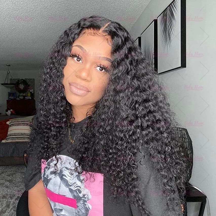Wholesale Pre-plucked 3 Bundles Brazilian Kinky Curly Hair With 4x4 Lace Closure,can do dropshipping