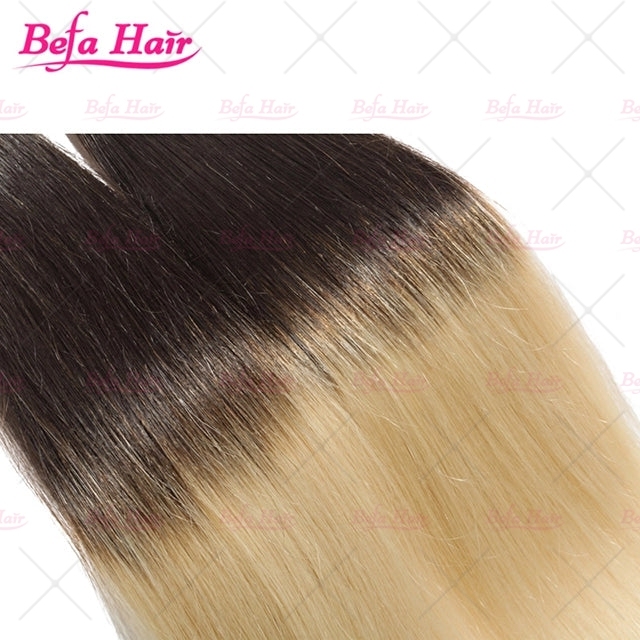 Wholesale Straight Ombre 1B/613# 2pcs/3Bundles/4Bundles Human Hair Weaves