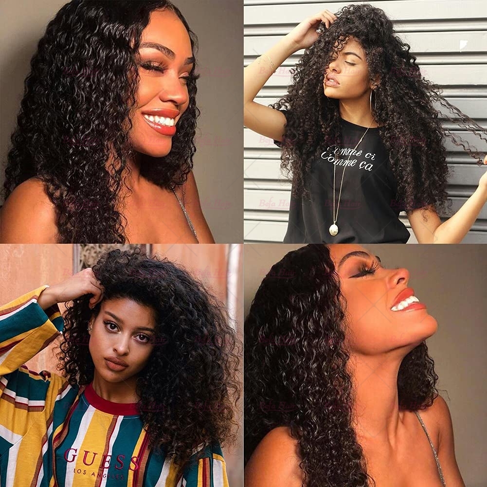 Wholesale Pre-plucked 3 Bundles Brazilian Deep Wave Hair With 4x4 Lace Closure,can do dropshipping