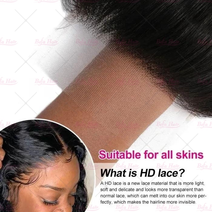 Wholesale 5x5 Free Part HD Lace Deep Curly Unprocessed Human Hair Closure 12-20 Inch,can do dropshipping