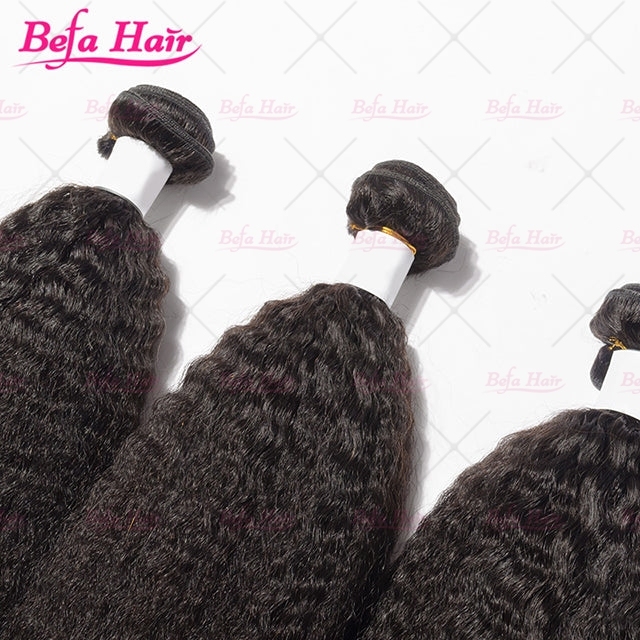 Wholesale Kinky Straight 1Bundles 12-30 Inches Human Hair Weave
