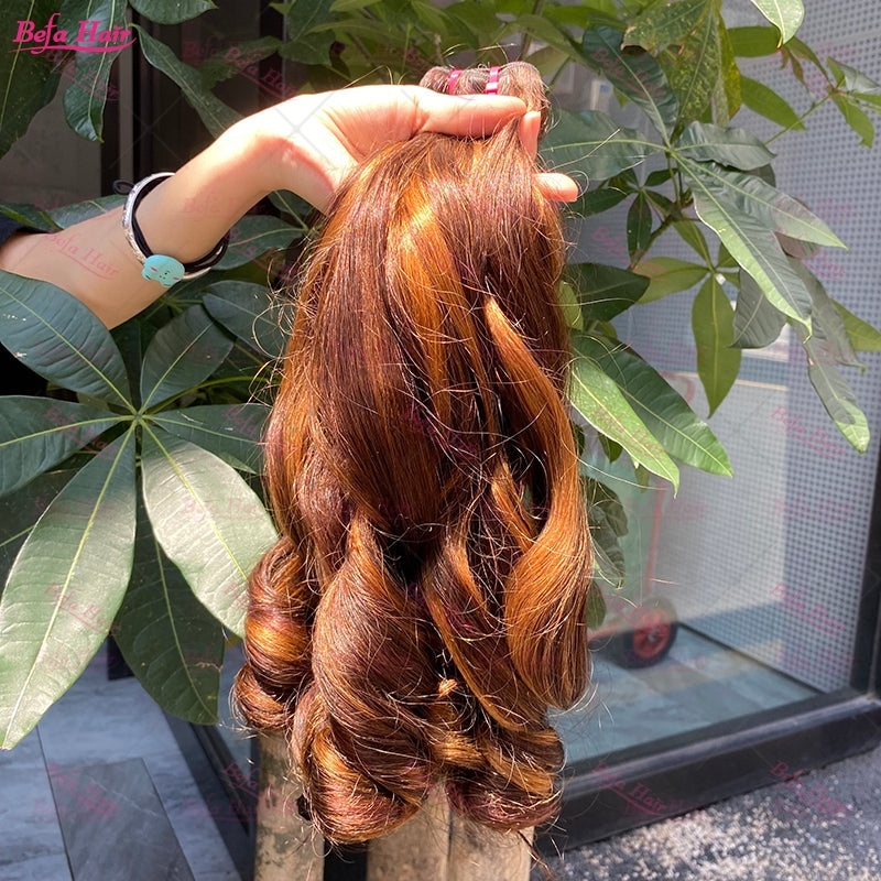 Wholesale Double Drawn 2pcs/3 Bundles/4Bundles P4-27 Loose Wave Hair