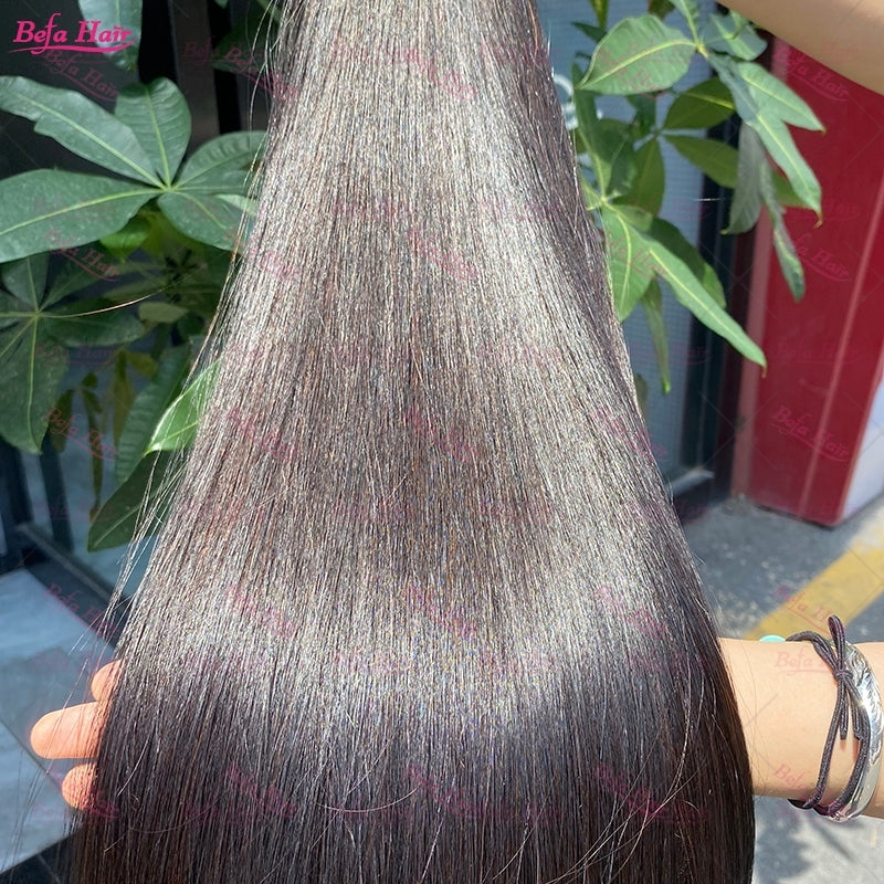 Wholesale Double Drawn 2pcs/3 Bundles/4 Bundles Straight Hair,can do dropshipping