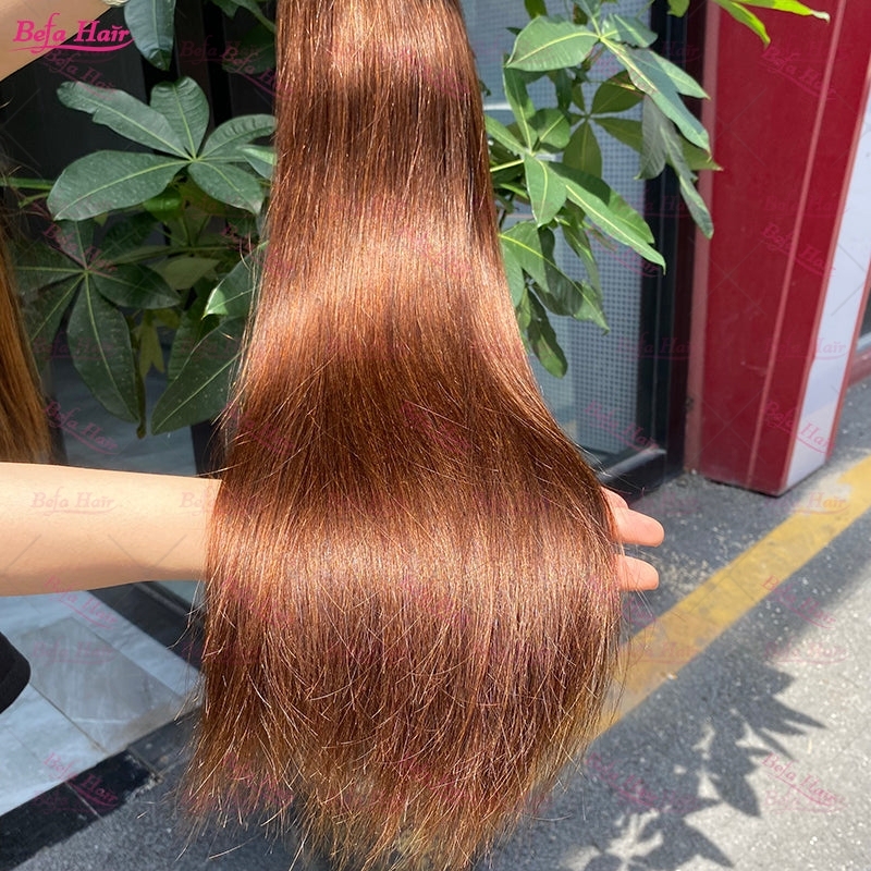 Wholesale Double Drawn 2pcs/3 Bundles/4 Bundles 33# Straight Hair,can do dropshipping