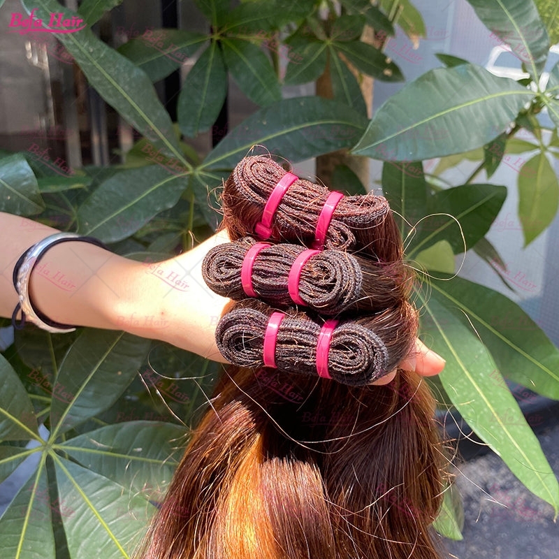 Wholesale Double Drawn 2pcs/3 Bundles/4Bundles P4-27 Loose Wave Hair
