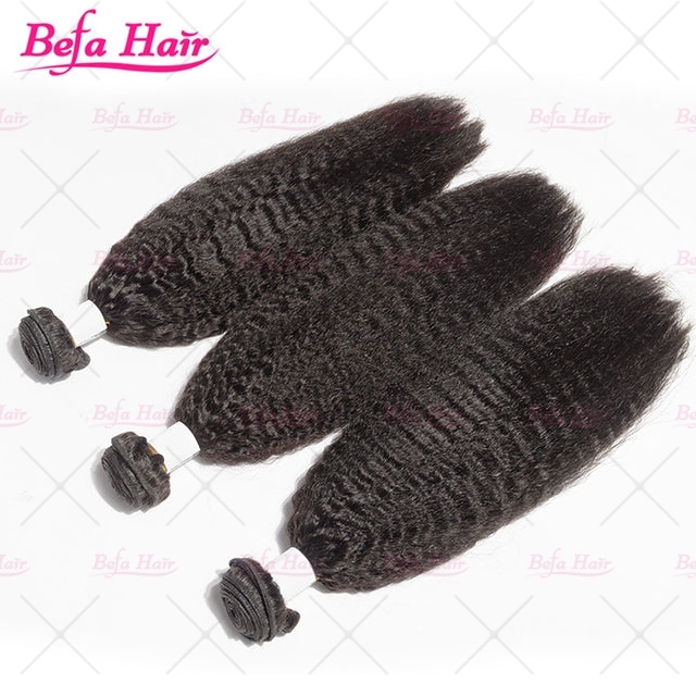 Wholesale Kinky Straight 2pcs/3Bundles/4Bundles 12-30 Inches Human Hair Weave