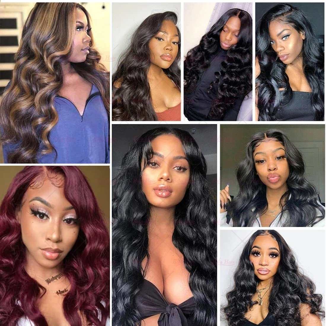 Wholesale Pre-plucked 4 Bundles Brazilian Body Wave Hair With 13x4 Transparent HD Lace Frontal,can do dropshipping