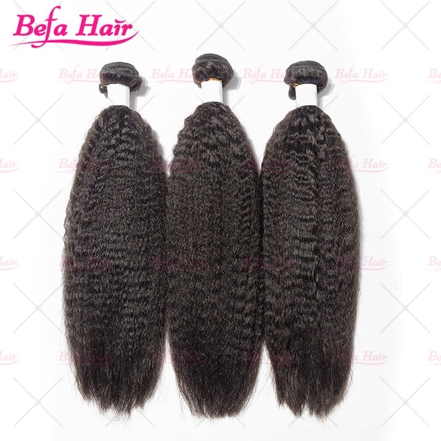 Wholesale Kinky Straight 2pcs/3Bundles/4Bundles 12-30 Inches Human Hair Weave