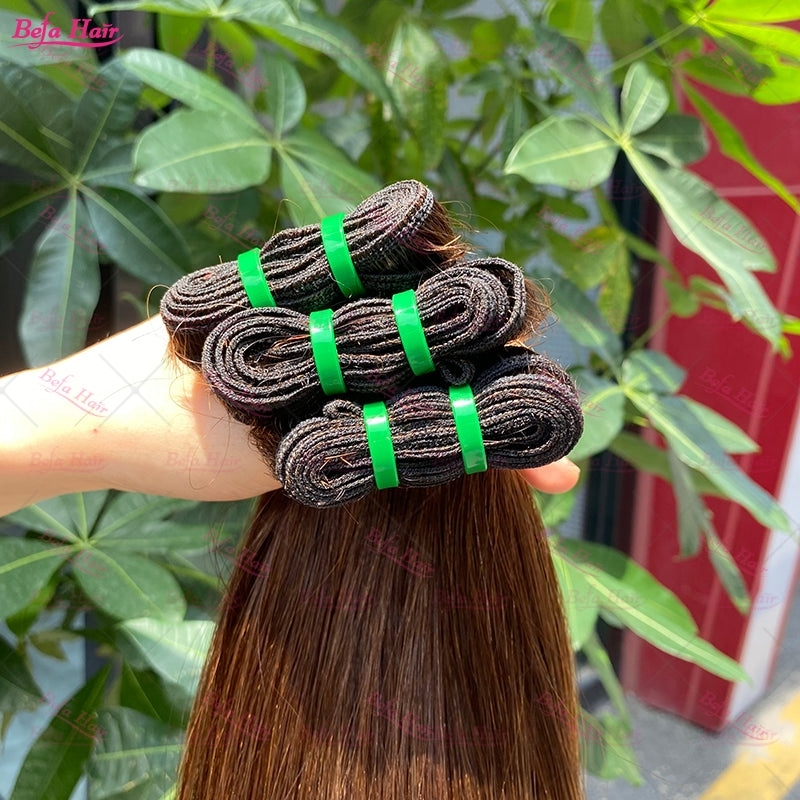 Wholesale Double Drawn 2pcs/3 Bundles/4 Bundles 33# Straight Hair,can do dropshipping