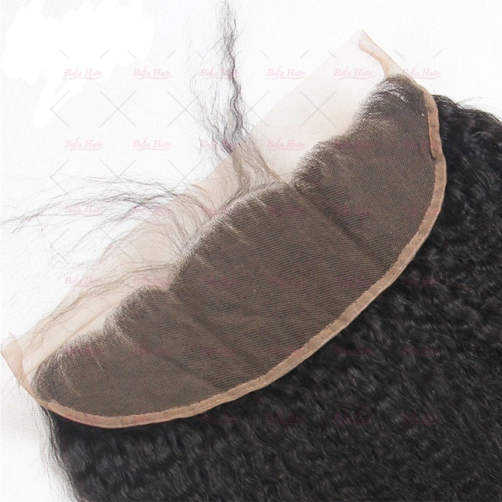 Wholesale Kinky Straight Lace Frontal  Virgin Human Hair 13x4 Full Lace Frontal,can do dropshipping