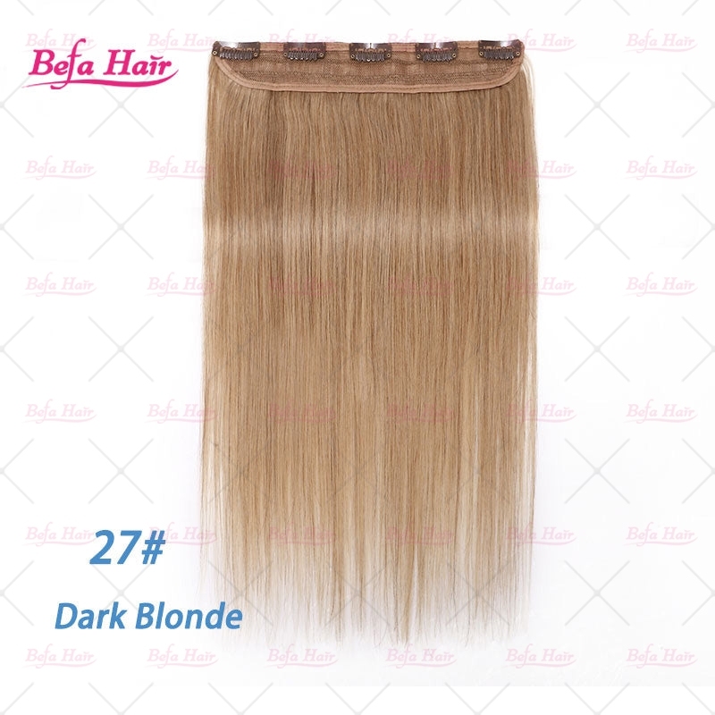 Wholesale 12inch to 28inch Straight PU Seemless Clip in human hair Tape in Extension