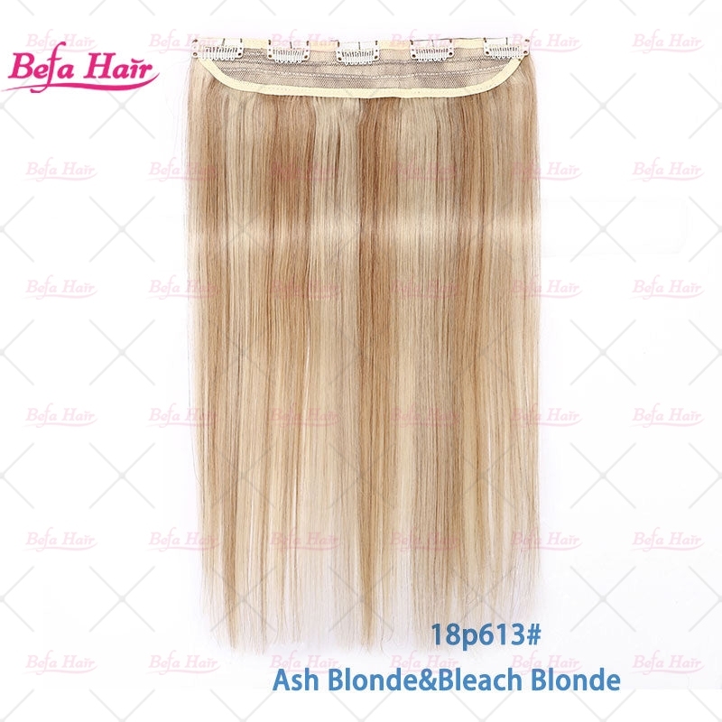 Wholesale 12inch to 28inch Straight PU Seemless Clip in human hair Tape in Extension