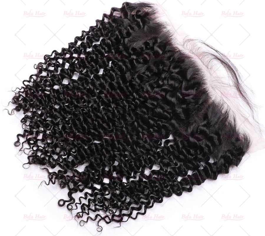 Wholesale Kinky Curly Lace Frontal Virgin Human Hair 13x4 Full Lace Frontal,can do dropshipping