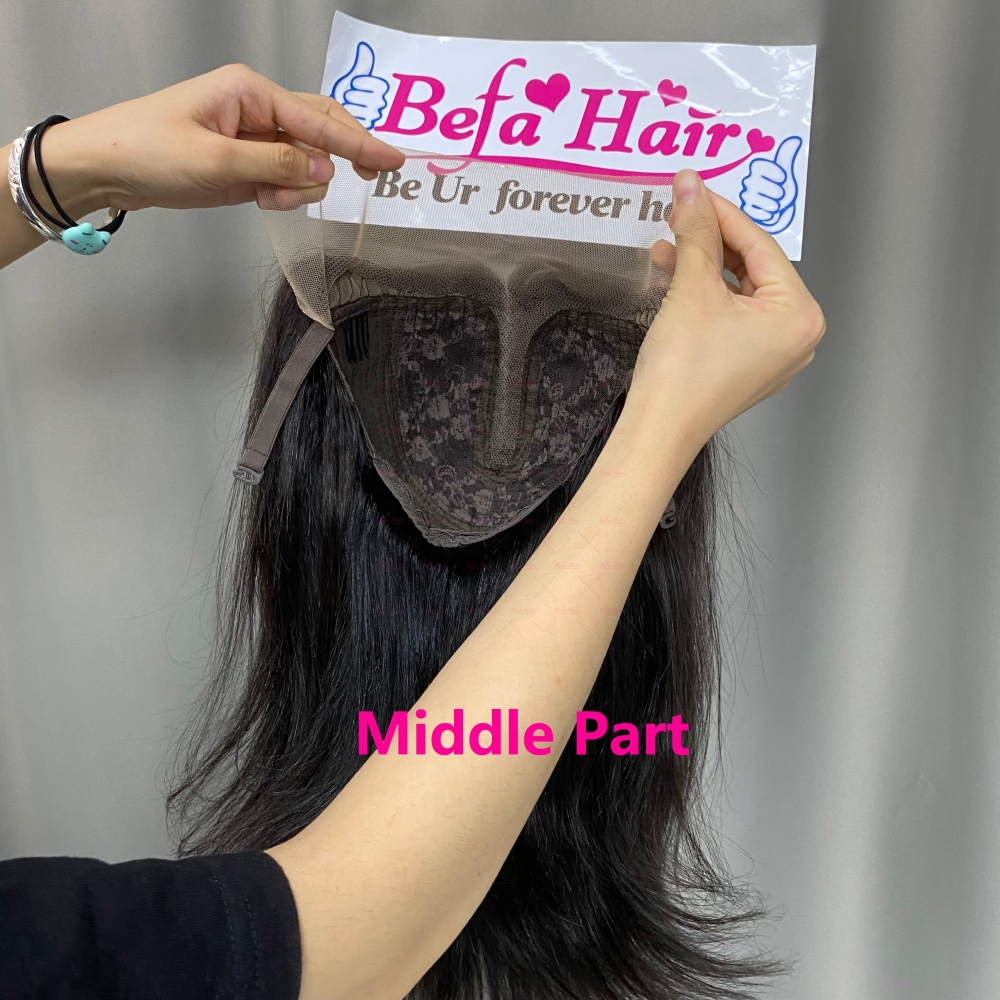 Wholesale T Part Deep Wave Lace Frontal Short Cut Wig Human Hair Bob Wig 150% Density Wigs(BOB03)