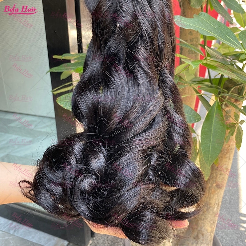 Wholesale Double Drawn 2pcs/3Bundles/4Bundles Loose Wave Hair, can do dropshipping