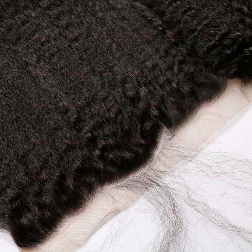 Wholesale Kinky Straight Lace Frontal  Virgin Human Hair 13x4 Full Lace Frontal,can do dropshipping