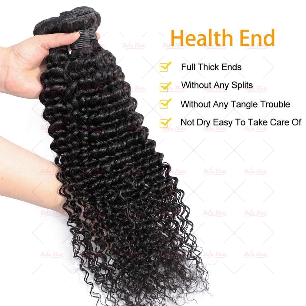 Wholesale Pre-plucked 3 Bundles Brazilian Deep Wave Hair With 4x4 Lace Closure,can do dropshipping