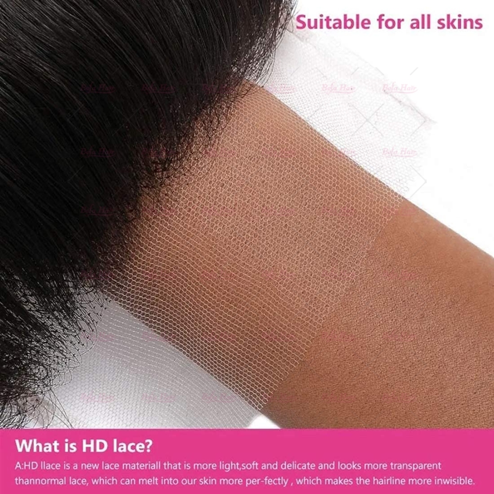 Wholesale Pre-plucked 3 Bundles Brazilian Straight Hair With HD5x5 Lace Closure,can do dropshipping