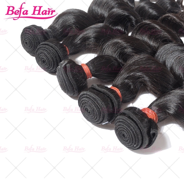 Wholesale Loose Wave1Bundles 12-30 Inches Natural Human Hair Weave