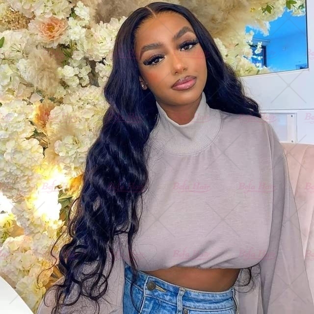 Wholesale Brazilian 13''x4'' Lace Frontal With 3Bundles Body Wave Hair,can do dropshipping