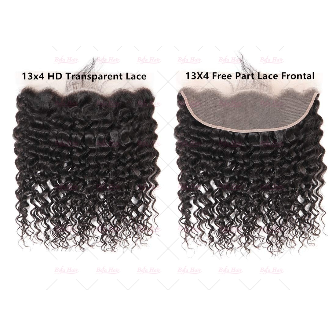 Wholesale Brazilian 13''x4'' Lace Frontal With 3Bundles Jerry Curly Hair,can do dropshipping