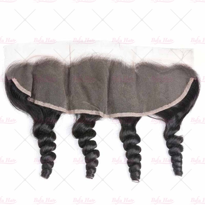 Wholesale Loose Wave 100% human hair 13*4 Ear to Ear Lace Frontal Closure,can do dropshipping