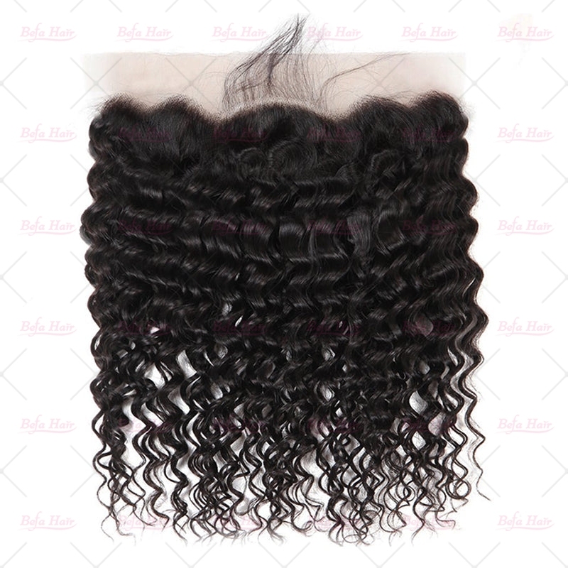 Wholesale Deep wave HD Lace Frontal Virgin Human Hair 13x4 Full Lace Frontal,can do dropshipping