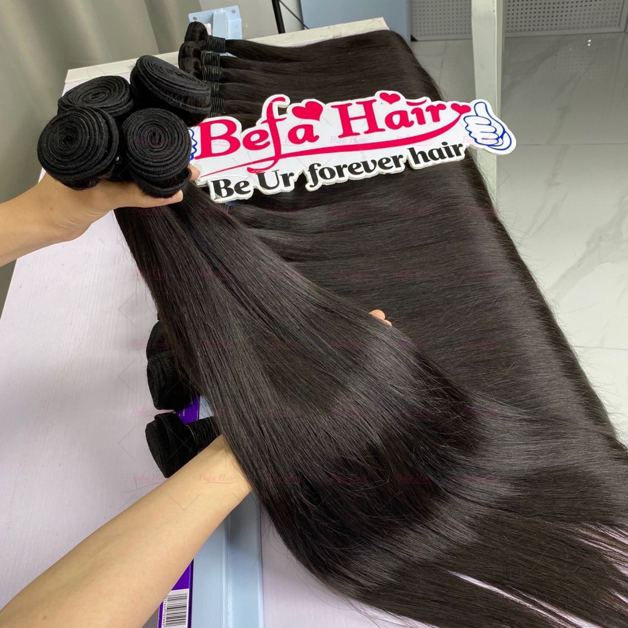 Wholesale Straight 2pcs/3Bundles/4Bundles 10-40 Inches Natural Black human Hair Weave