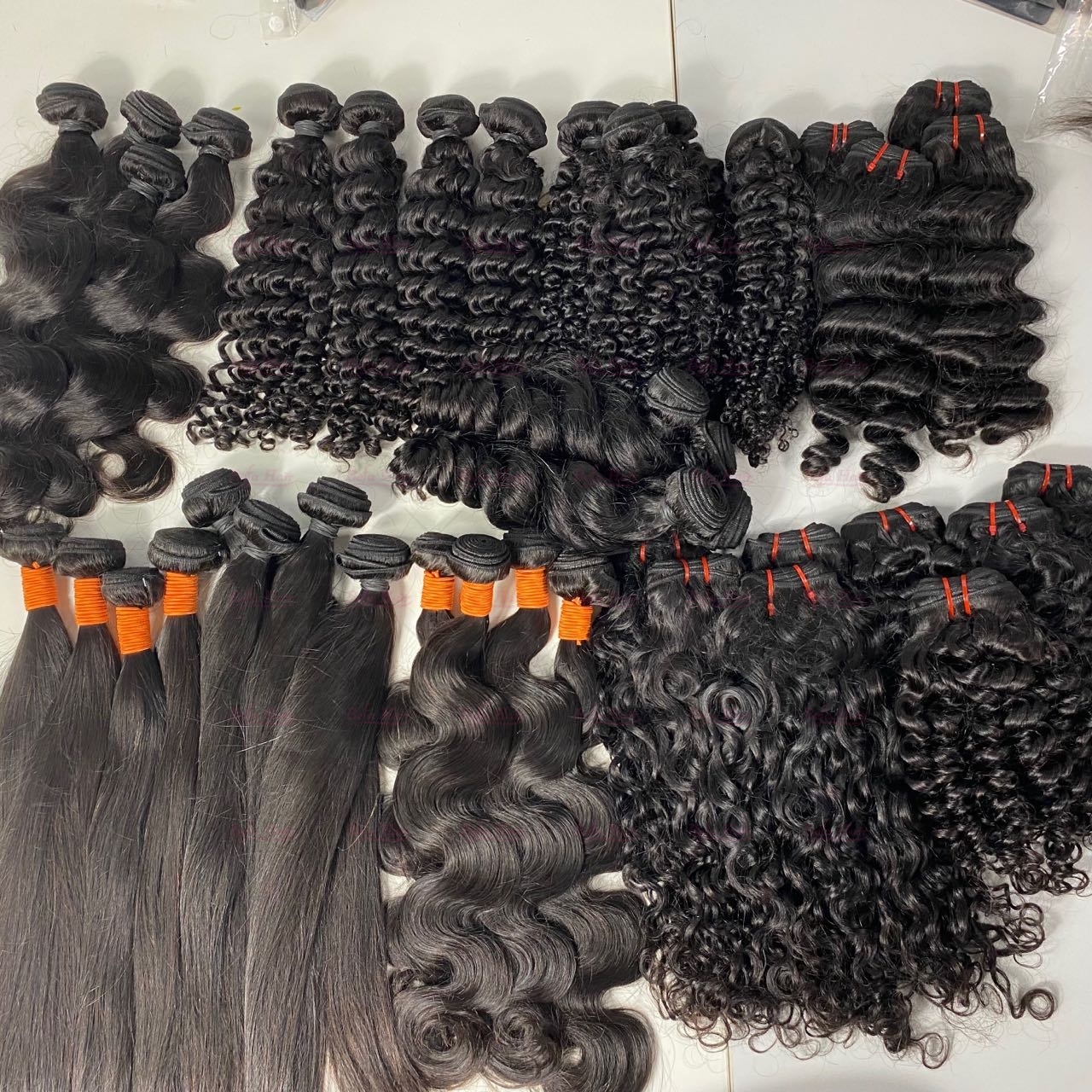 Wholesale Pre-plucked 4 Bundles Brazilian Deep Wave Hair With 4x4 Lace Closure,can do dropshipping