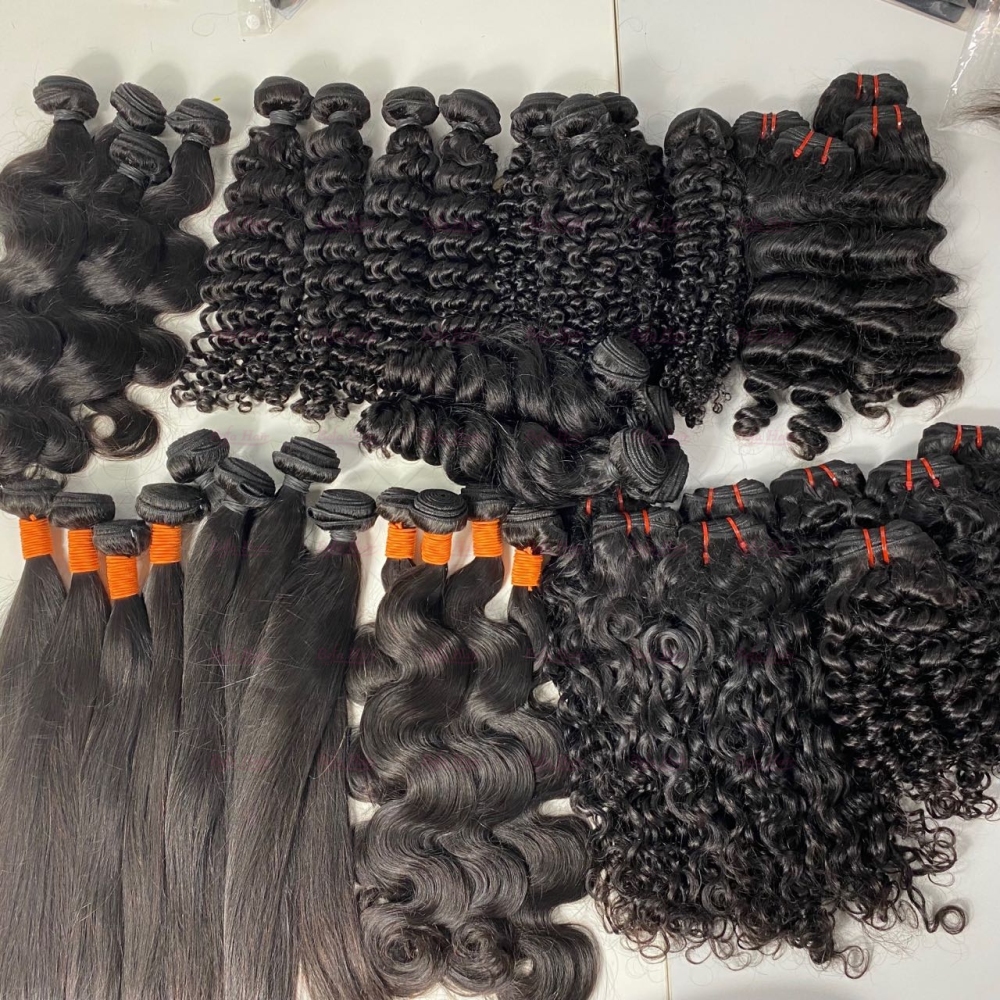 Wholesale Pre-plucked 4 Bundles Brazilian Deep Wave Hair With 4x4 Lace Closure,can do dropshipping