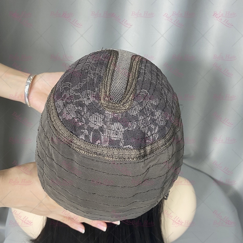 Wholesale T Part Straight Human Hair Lace Front Wigs 180% Density Pre Plucked Lace Frontal with Baby Hair wigs