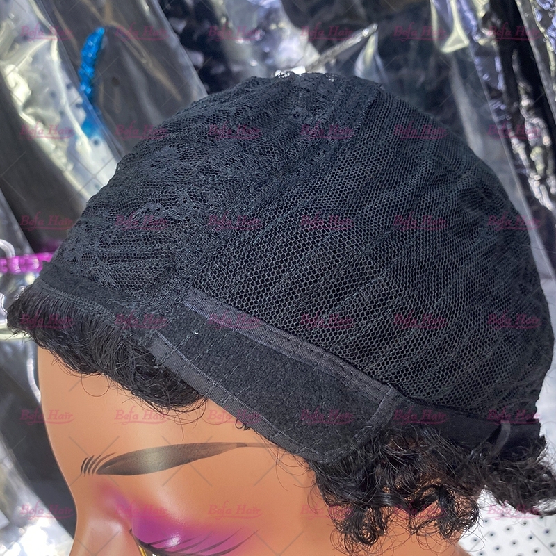 Wholesale Virgin Human hair Pixie Hair Short Cut Wig