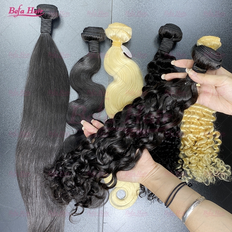 Wholesale Water Wave 1Bundles 12-30 Inches Natural Human Hair Weave
