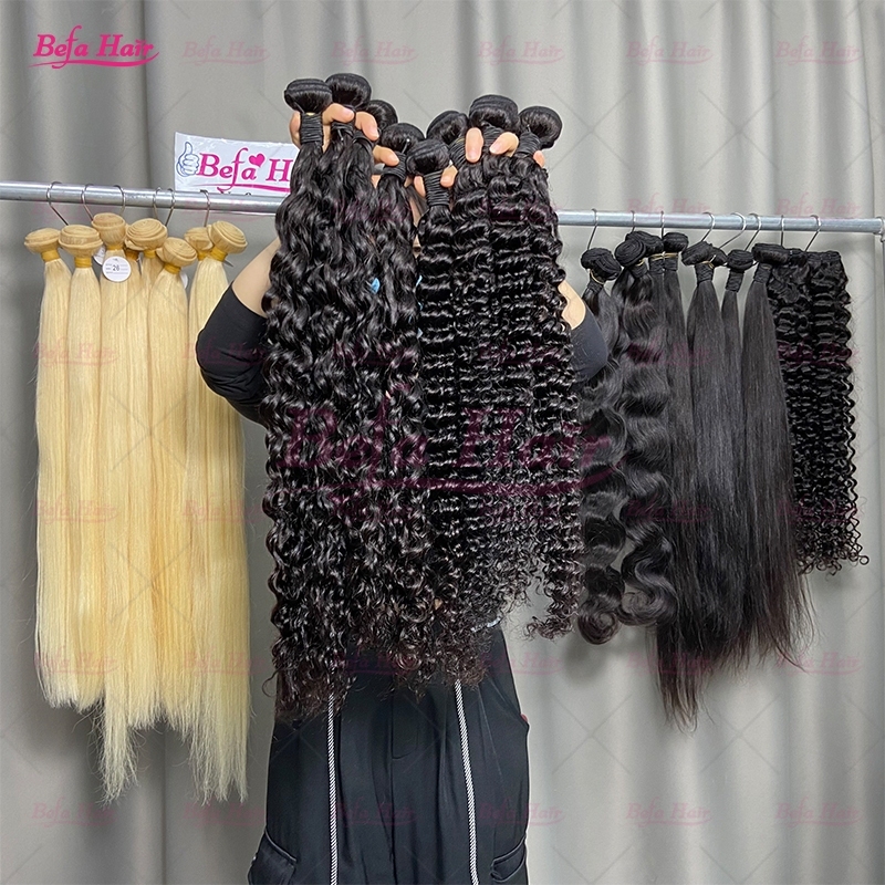 Wholesale Water Wave 2pcs/3Bundles/4Bundles 12-30 Inches Natural Human Hair Weave