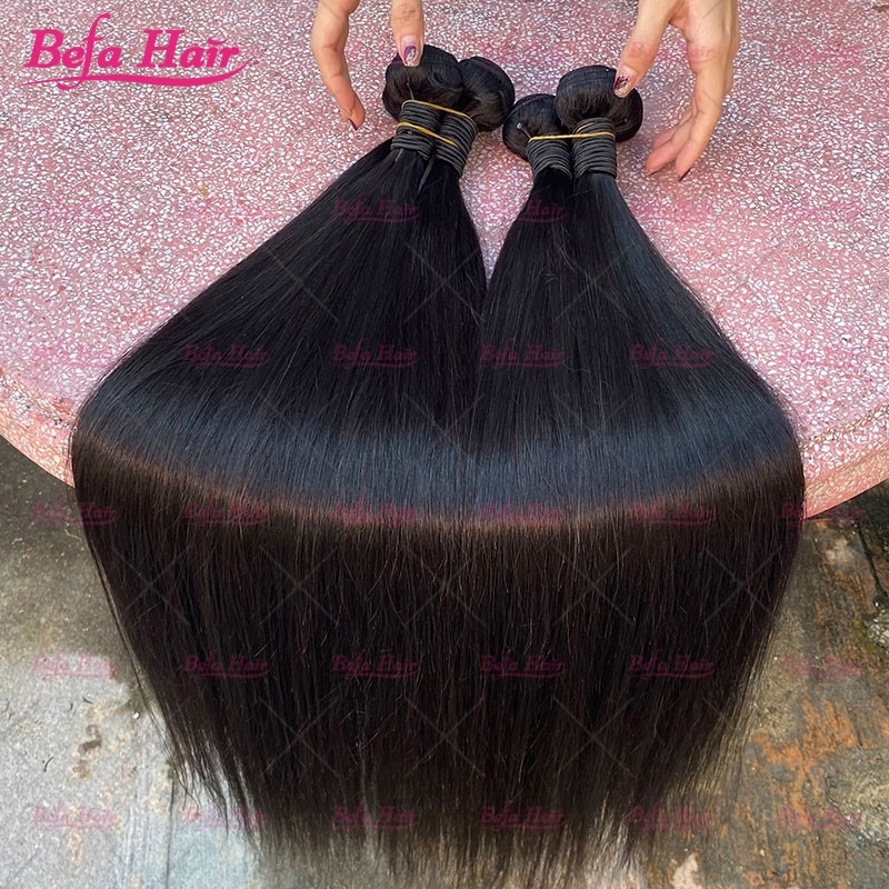 Wholesale Pre-plucked 3 Bundles Brazilian Straight Hair With 5x5 Lace Closure,can do dropshipping