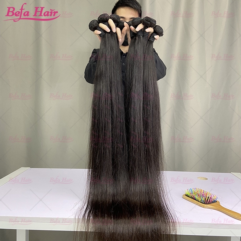 Wholesale Pre-plucked 3 Bundles Brazilian Straight Hair With 5x5 Lace Closure,can do dropshipping