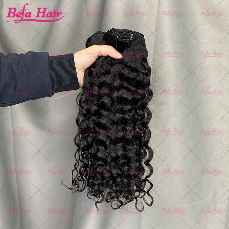 Wholesale Italian Curly 2pcs/3Bundles/4Bundles 12-30 Inches Natural Human Hair Weave