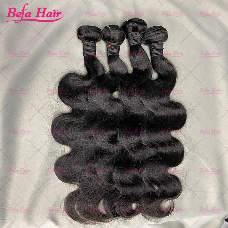 Wholesale Pre-plucked 4 Bundles Brazilian Body Wave Hair With 4x4 Lace Closure,can do dropshipping