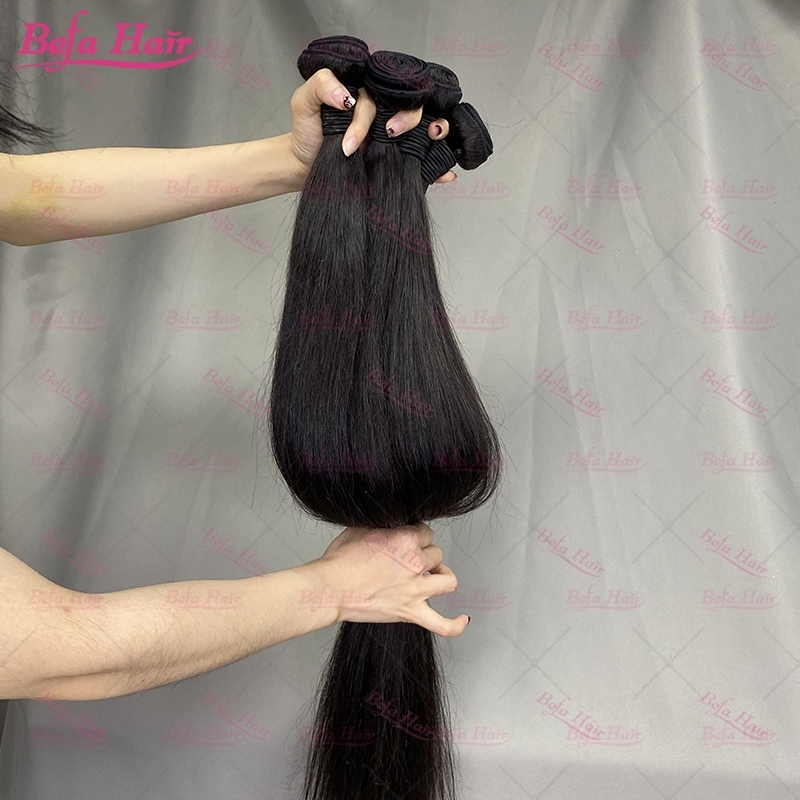 Wholesale Pre-plucked 4 Bundles Brazilian Straight Hair With HD5x5 Lace Closure,can do dropshipping