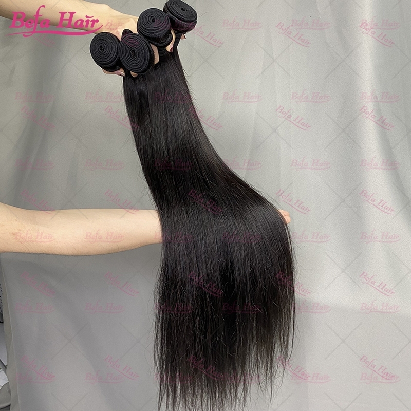 Wholesale Pre-plucked 4 Bundles Brazilian Straight Hair With HD5x5 Lace Closure,can do dropshipping