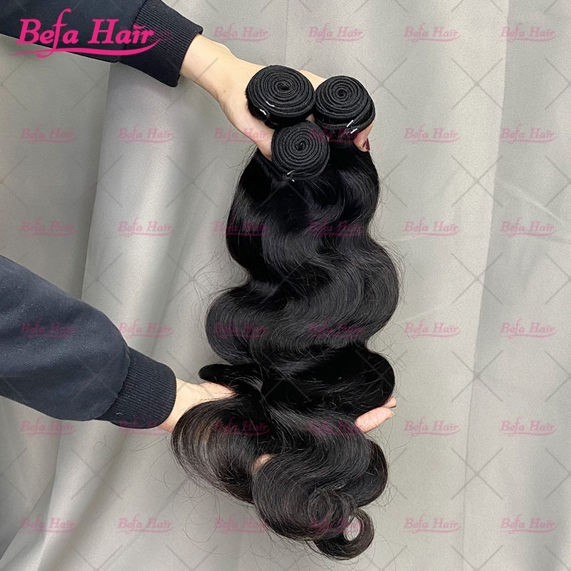 Wholesale Pre-plucked 4 Bundles Brazilian Body Wave Hair With 13x4 Transparent HD Lace Frontal,can do dropshipping