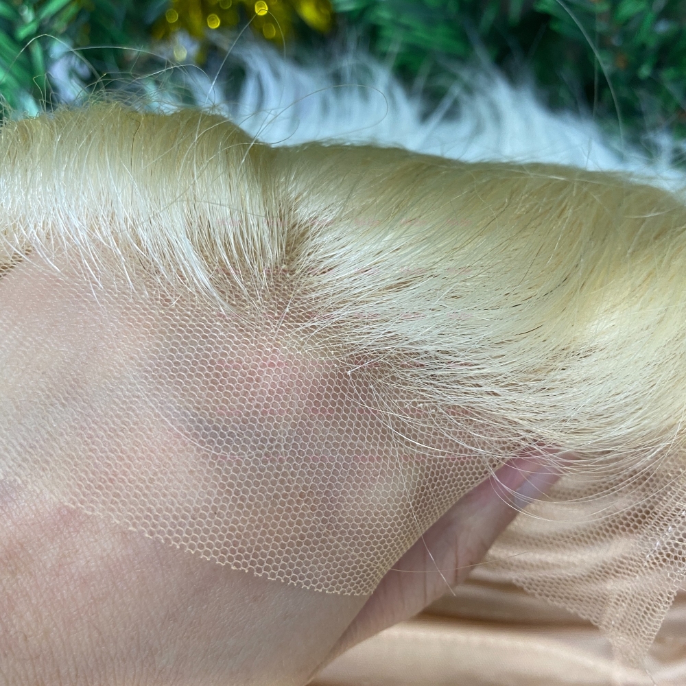 Wholesale High Density Honey Blonde Wig HD/Transparent 4x4/ 5x5/ 13x4/ 13x6 Lace Straight Wig 613 Human Hair Wig